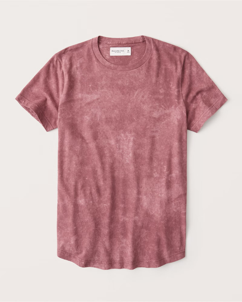 Curved Hem Tee | Abercrombie & Fitch (US)