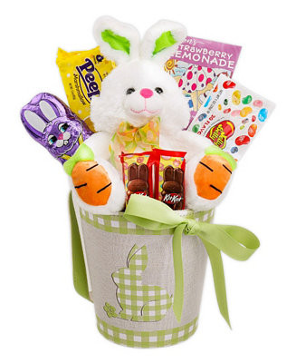 Happy Easter Gingham Basket, 8 Pieces | Macy's