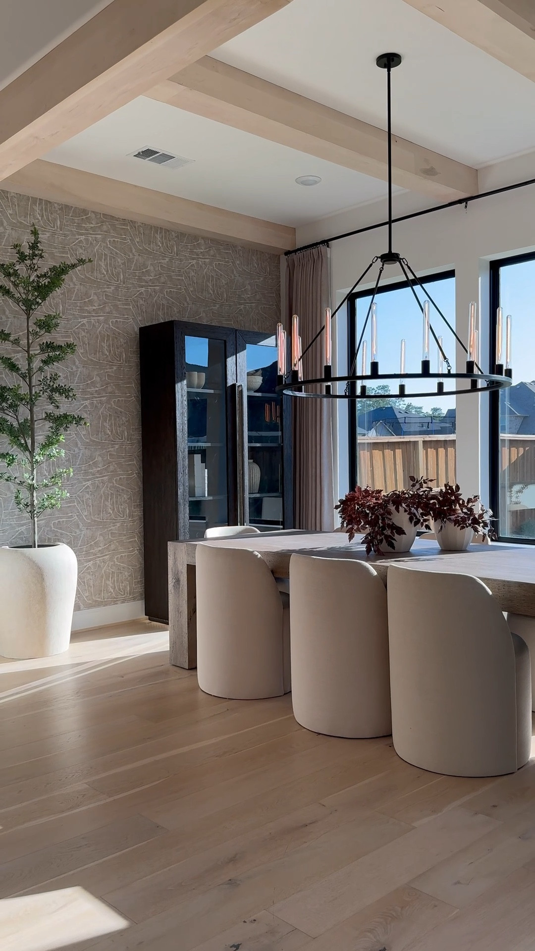 Hi friends! 😄 👋🏽

So in love with this wallpaper! It’s peel and stick - so installation is super easy! Color is Neutral/Pearl …. It also comes in Gray. We used 1 roll per stick so that the patterns match from top to bottom.😊 

#LTKHome #LTKStyleTip #LTKSaleAlert