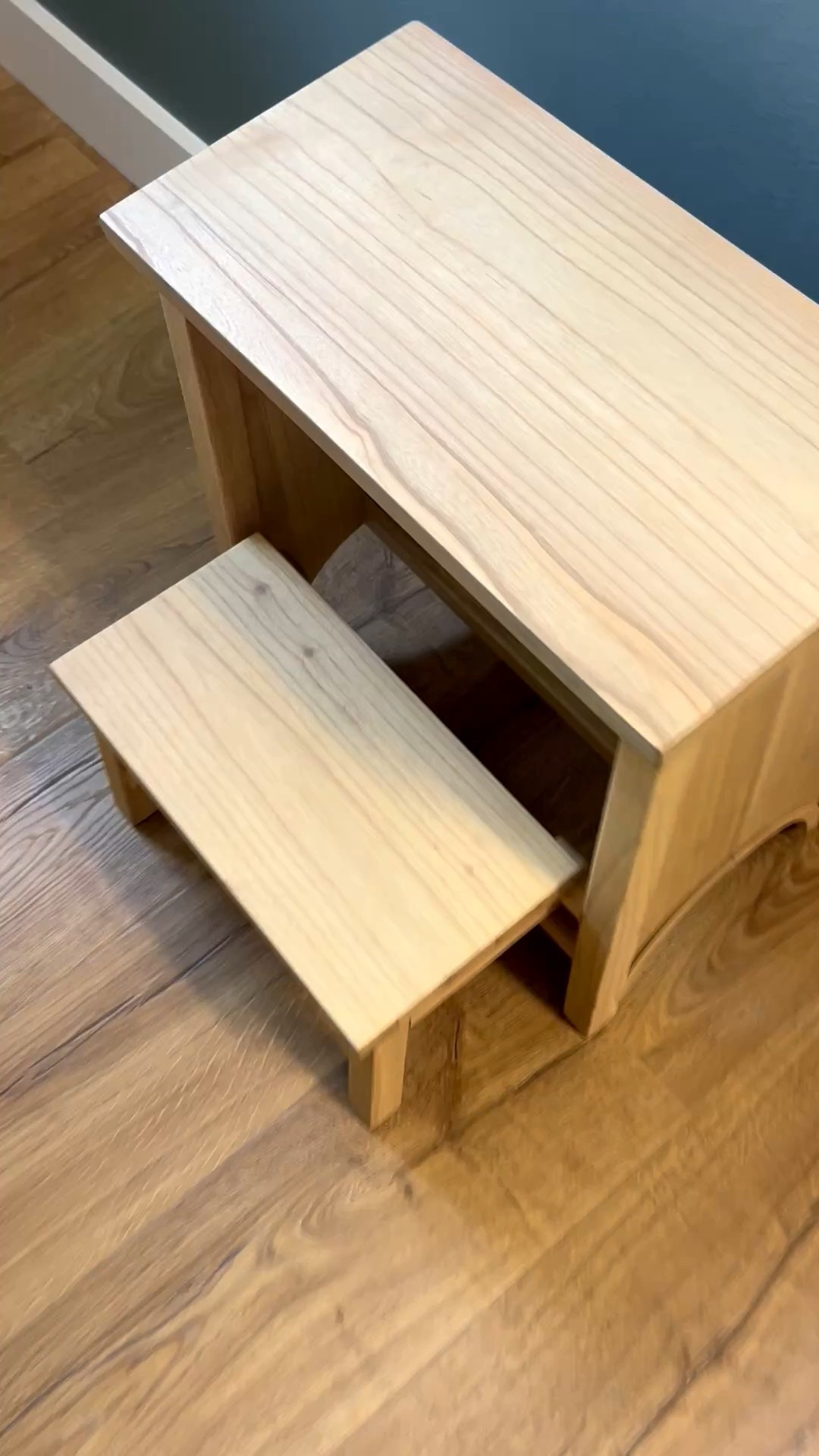 Would you believe me if I said this beautiful arched stool is from Target?? 🎯 and it folds! #LTKspring 

#LTKKids #LTKHome