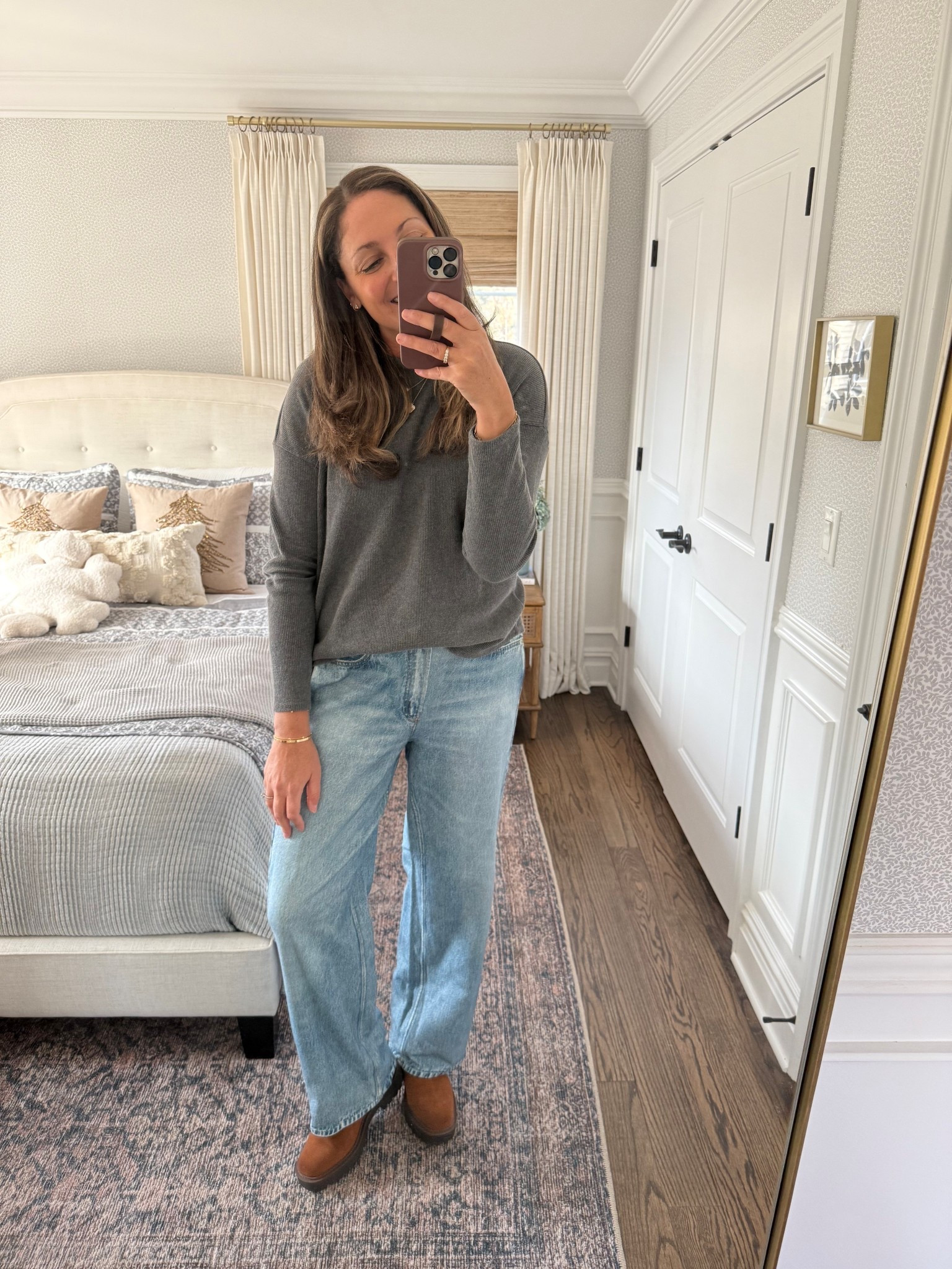 These Miramar jeans from Rag & Bone are SO comfortable and great for the weekend!! Paired them with a basic waffle top and these amazing Sam Edelman lug boots (on sale!) 

#LTKmomlife #LTKootd #LTKFindsUnder100