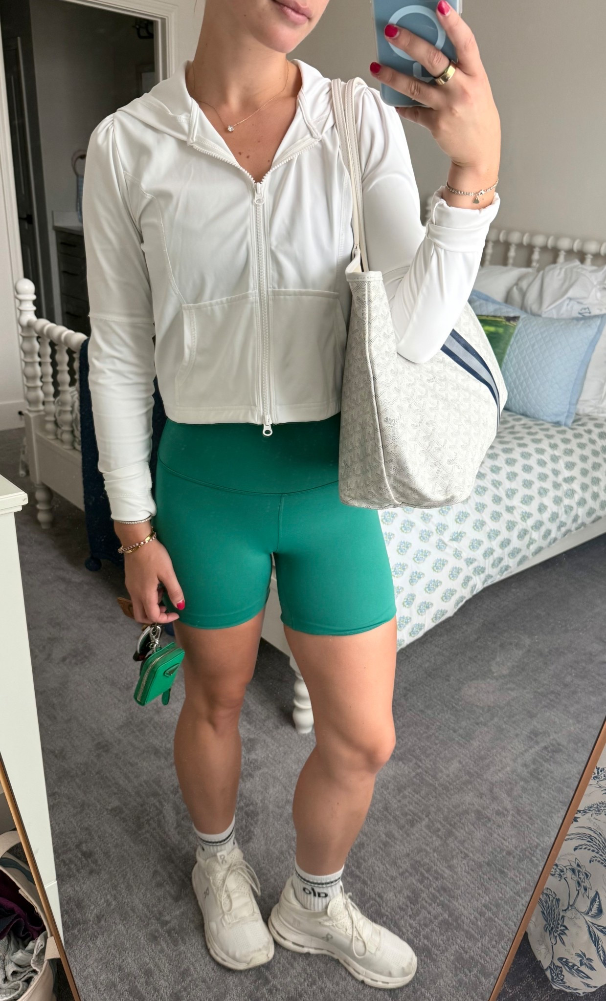 Errand Outfit

Biker shorts
Amazon
Crz yoga
Green shorts
Green biker shorts
Workout set
Yoga set
Goyard at Louis
Goyard tote
White goyard
Tote bag
Alo socks
Alo yoga
High socks
On cloud sneakers
On cloud shoes
On running
White sneakers
Walk shoes
Running shoes
Walk outfit
Workout coat
Free people jacket
Free people movement
White jacket
Summer outfit
Summer style
Spring outfit
Spring style

#LTKFindsUnder50 #LTKStyleTip #LTKActive