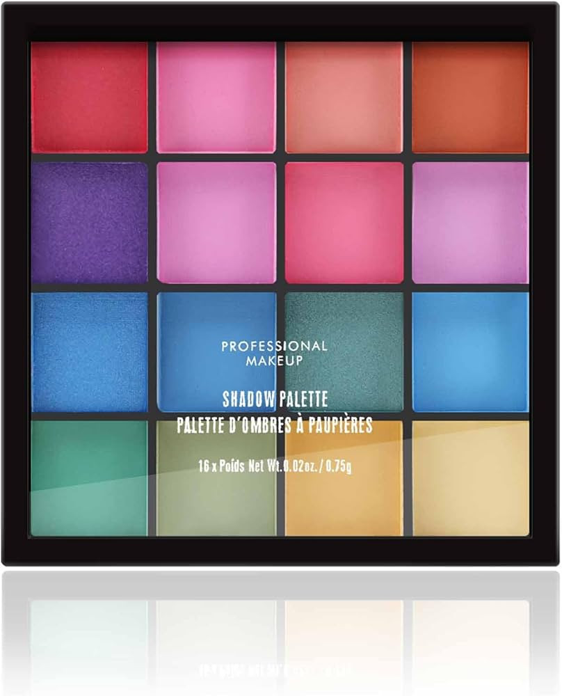 Boobeen Colorful Eyeshadow Palette Makeup-16 Colors, Matte and Glitter Eyeshadow, Bright Eyeshado... | Amazon (US)