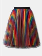 Pride Midi Tulle A-Line Skirt | Torrid (US & Canada)