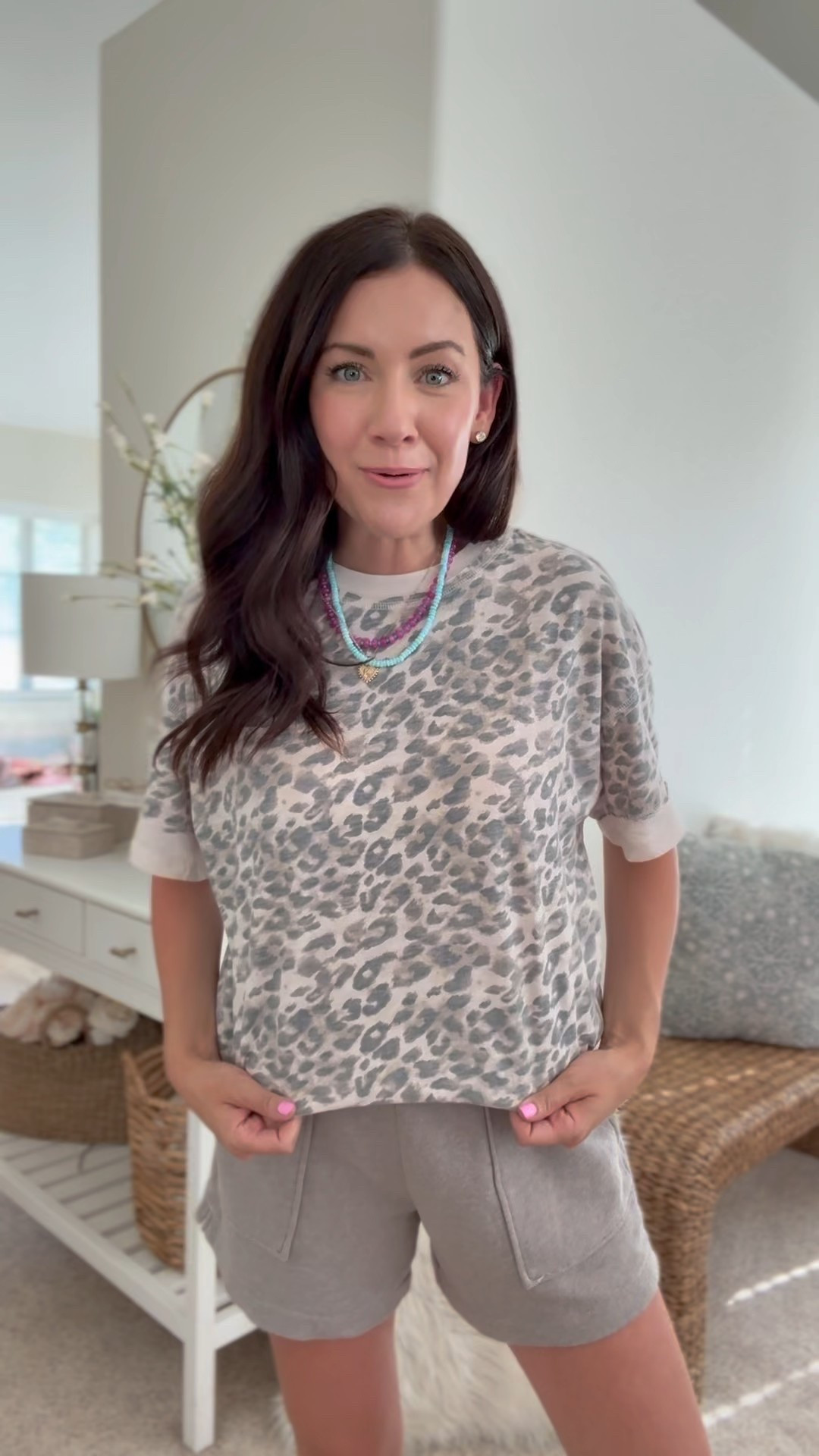 Xs leopard tee on sale for $25
Small shorts on sale for $20!
Aerie new arrivals! #aeriereal 

#LTKSaleAlert #LTKFindsUnder50 #LTKStyleTip