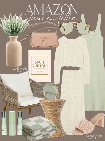 Amazon finds! Pops of sage green for Spring. 



Dress. Matching set. Crochet set. Wicker chair. Outdoor chair. Home decor. Home. Vase. Faux floral. Sunglasses. Purse. Gucci. Sandals. Heels. Perfume. Beauty. Coasters. Amazon finds  

#LTKsalealert #LTKunder100 #LTKhome