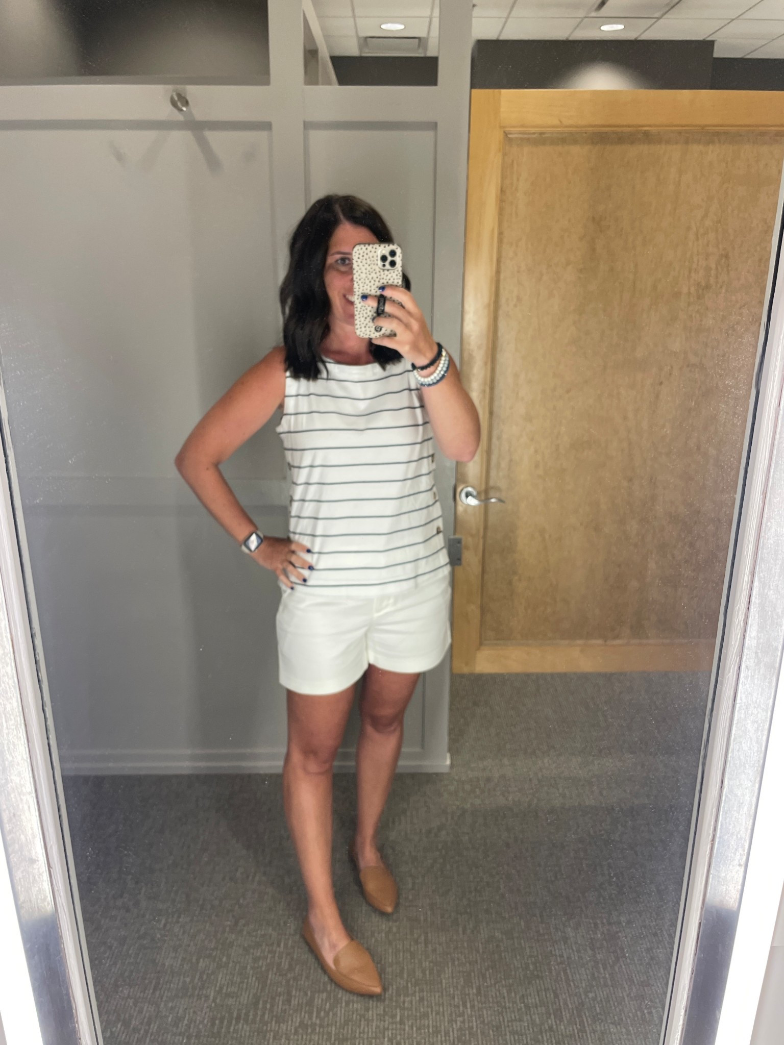 Top: small tts 
Shorts: tts 6

#LTKOver40 #LTKSummerEdit #LTKStyleTip