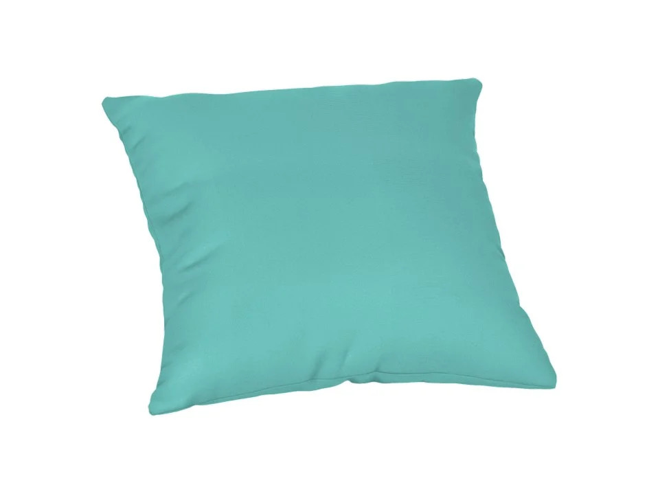 Sunbrella Square 18 in. Outdoor Throw Pillow - Canvas Aruba | Walmart (US)