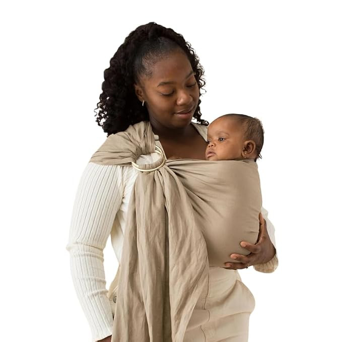 WildBird - Ring Sling Baby Carrier - Newborn to Up to 35 lbs - for Moms, Dads & Caregivers - 100%... | Amazon (US)