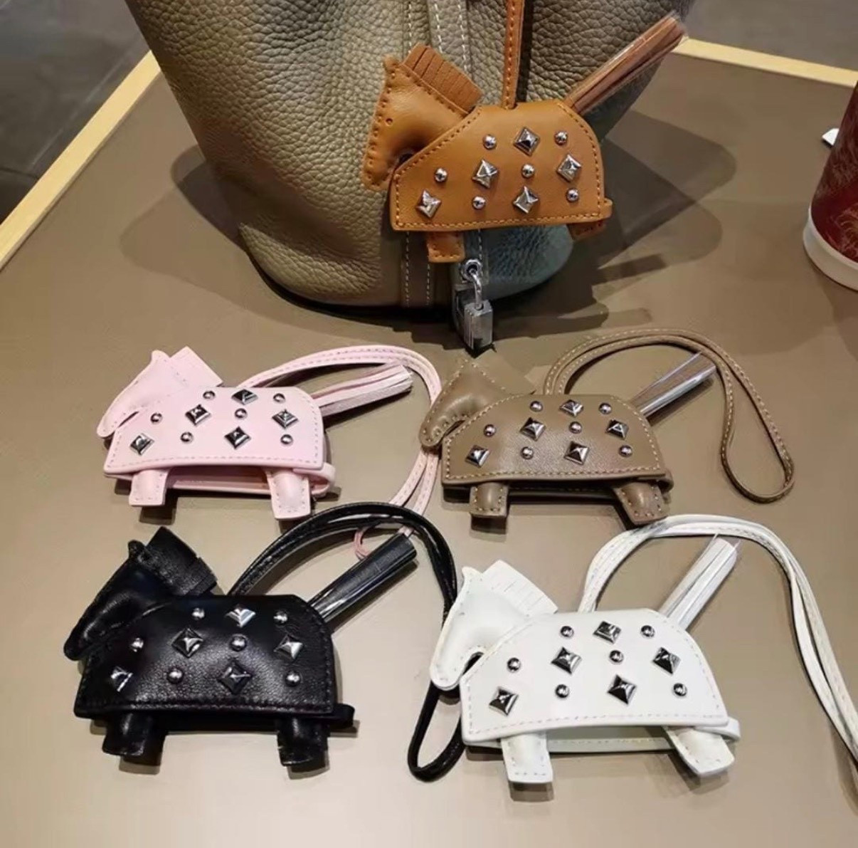 Run before its gone! I found the famous new Hermes bag charm dupe!! Unbranded but stunning! #hernespegasus #dupe #hermes #hermesrodeo #hermesbagcharm #hermesdupe #bagcharm 

#LTKValentine #LTKootd #LTKNYFW