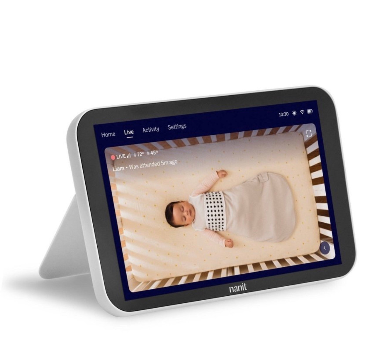 If you already love the Nanit system, the Nanit Home screen is such a great addition. I love being able to quickly check on my little one without having to grab my phone every time. The dedicated screen makes it so convenient for at-home monitoring, especially during naps and overnight.

The video quality is clear, the connection is reliable, and it pairs seamlessly with the Nanit app so you can still check in while you’re away. It’s the perfect balance of having a simple in-home viewing option while still keeping all the smart features Nanit is known for.

#LTKBaby #LTKmomlife #LTKHome