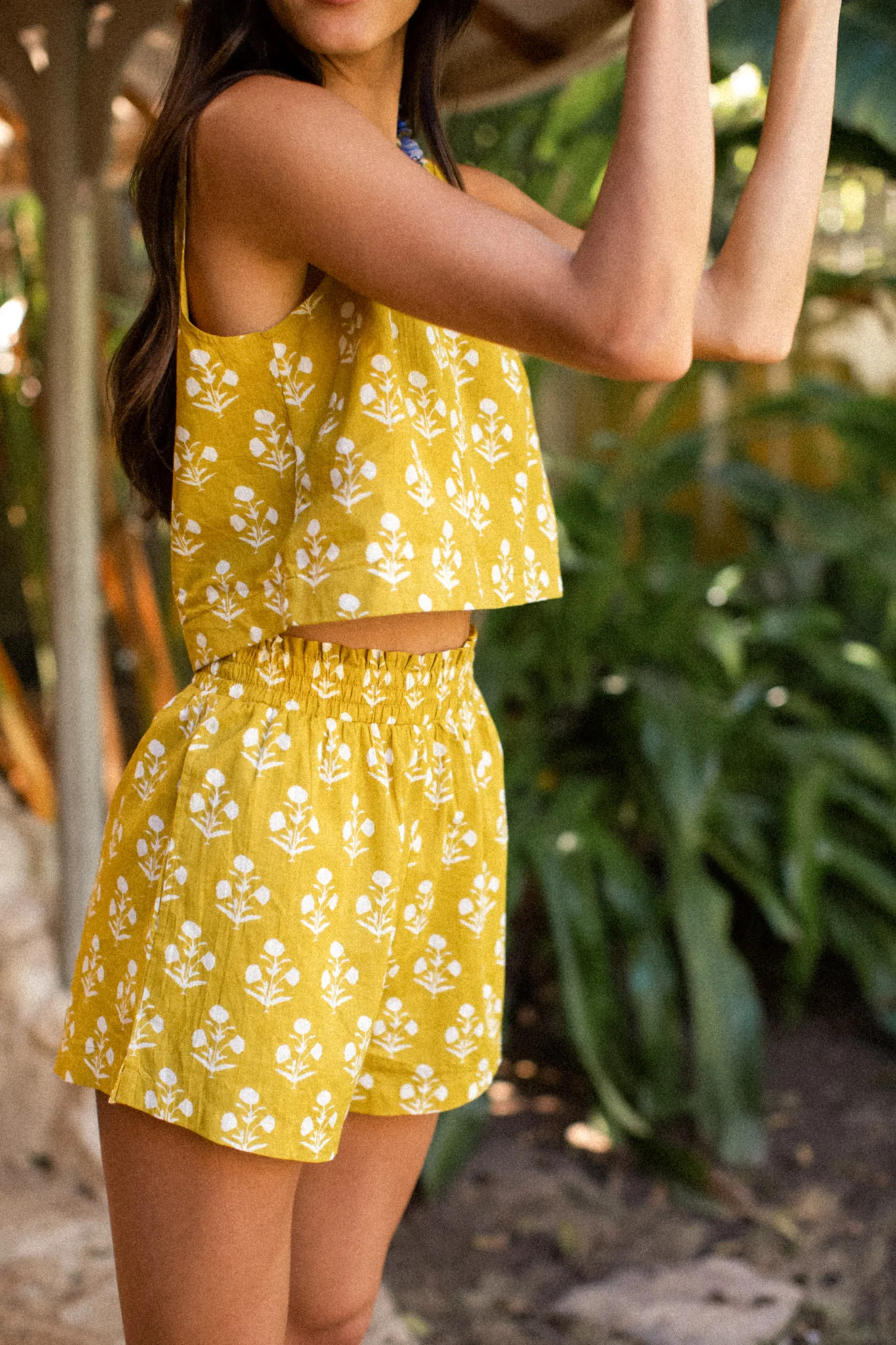 Ava Shorts - Chartreuse Daffodil | Marea