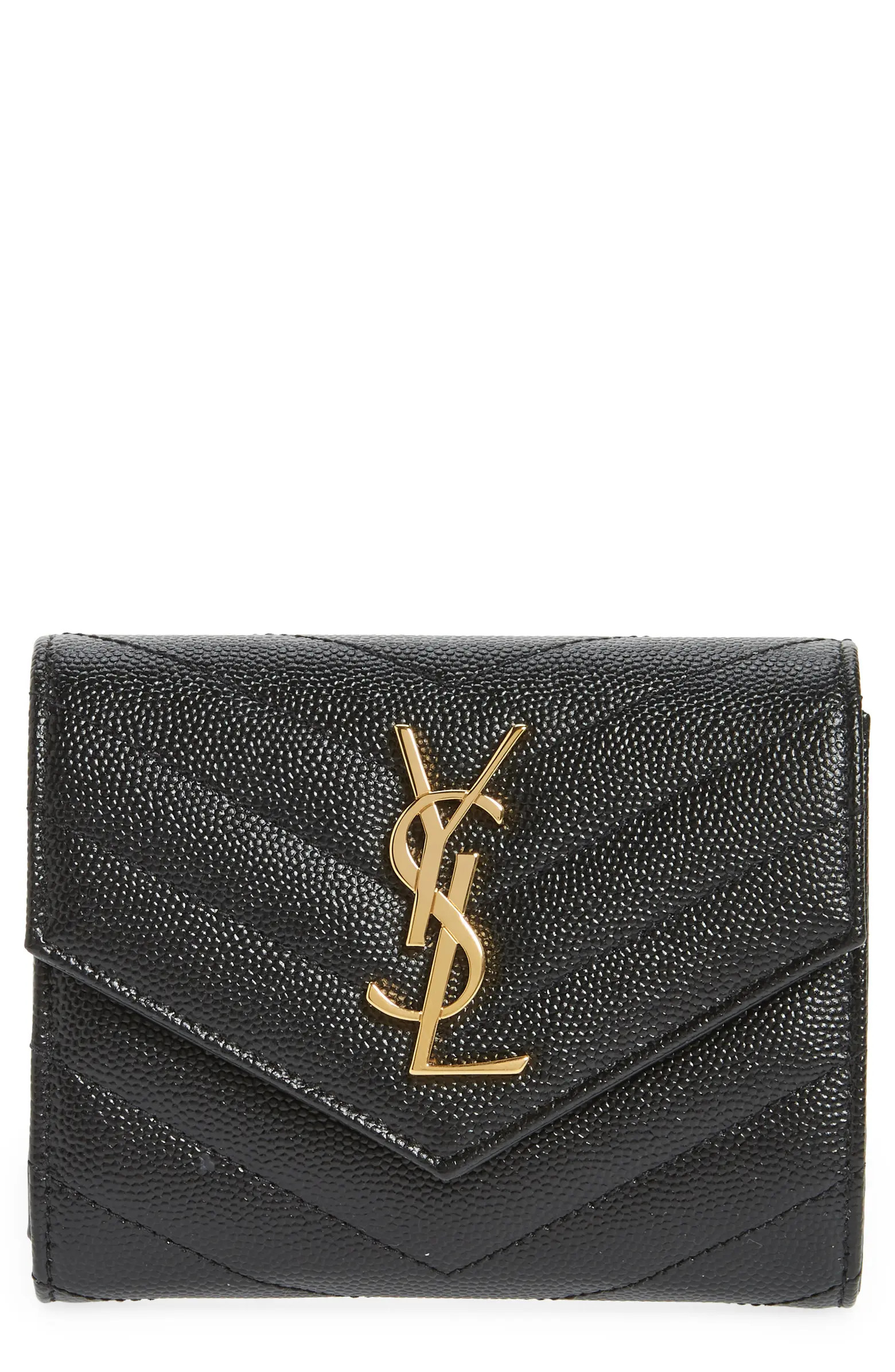 Monogram Matelassé Leather Trifold Wallet | Nordstrom