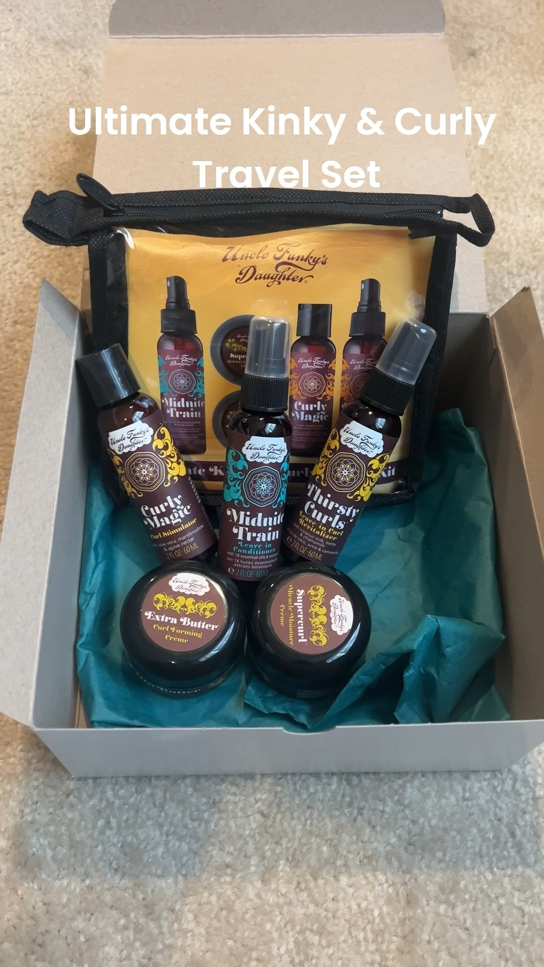 Kinky Curly Travel Set l. Perfect for styling your natural hair on the go!! #naturalhair #hairproducts #haircare 

#LTKStyleTip #LTKBeauty