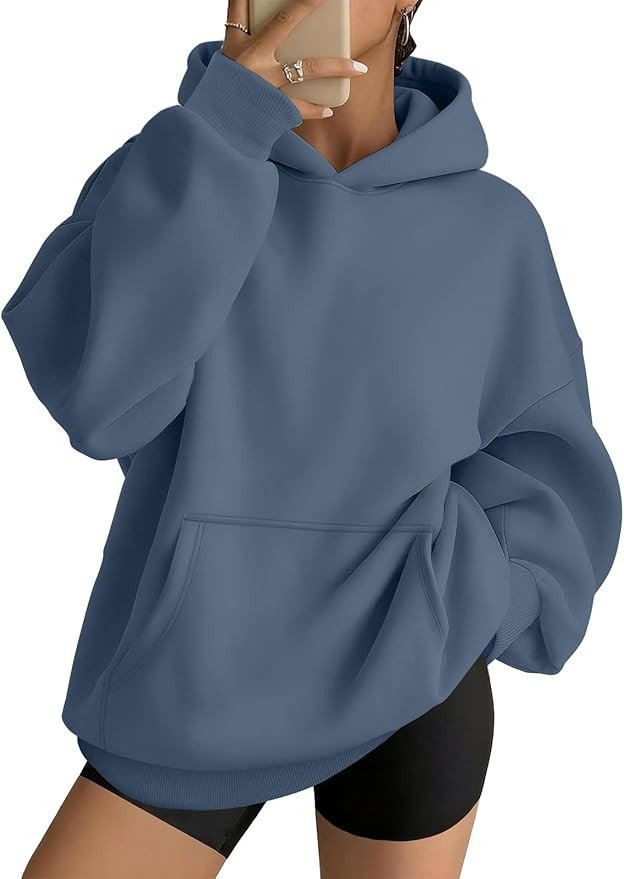 AUTOMET Womens Oversized Hoodies Fleece Trendy Sweatshirts 2026 Pullover | Amazon (US)