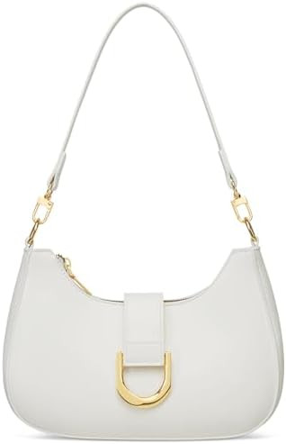 KKXIU Small Shoulder Bag for Women - Crescent Bag Small Purses for Women Trendy Vegan Leather Pur... | Amazon (US)