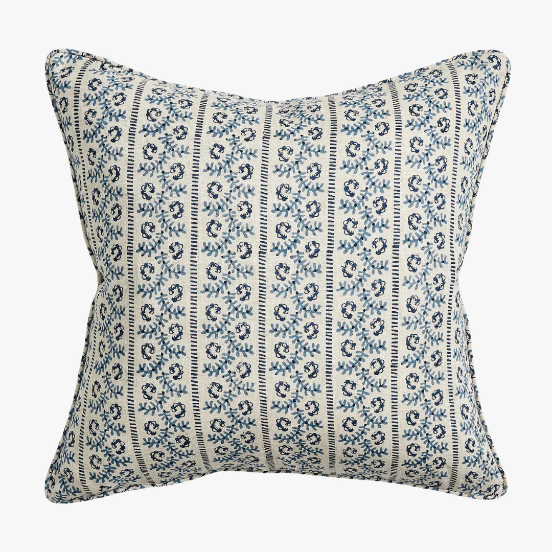 Lucca Azure Pillow Cover | Dear Keaton