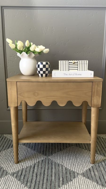 Obsessed with this scalloped nightstand from Amazon! All the decor is also from Amazon!
Loloi rug

#LTKsalealert #LTKhome

#LTKVideo