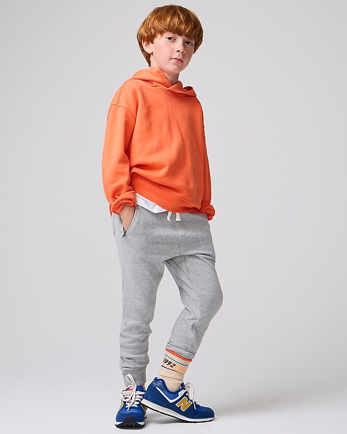 Kids' french terry slim-slouchy sweatpant | J. Crew US
