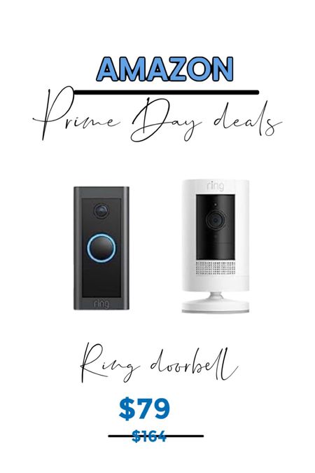 Amazon prime day deal - ring door bell - home security 

#LTKxPrimeDay #LTKunder100 #LTKhome