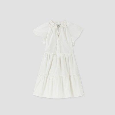 Women's Short Sleeve Poplin Babydoll Dress - A New Day™ | Target