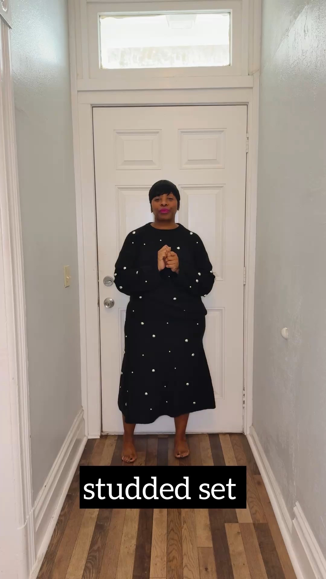 Studded Set! 
This set is so good well made and the silhouette is perfect! 

#LTKSeasonal #LTKSaleAlert #LTKgrwm