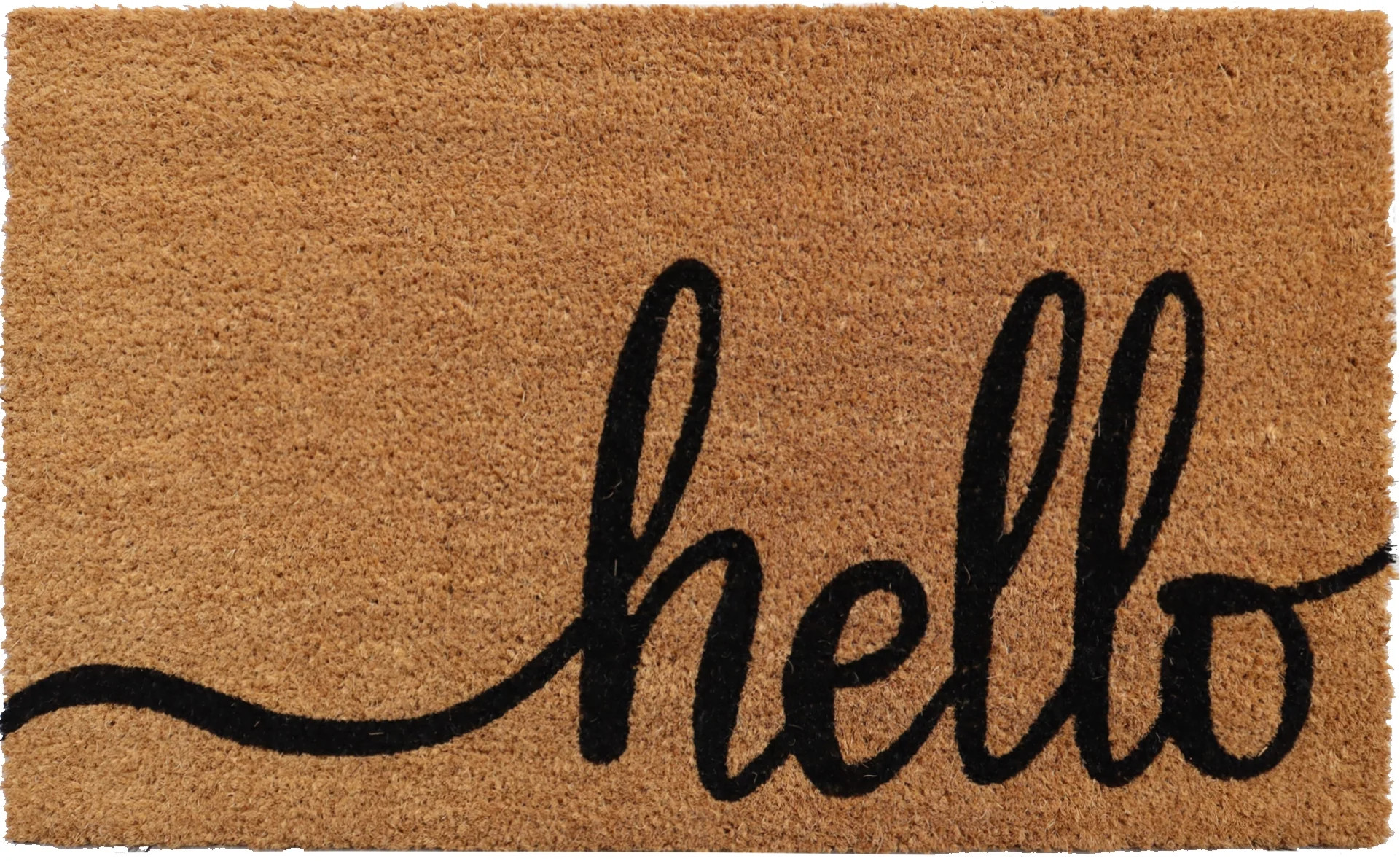 Mainstays Coir Hello Doormat 18"x30" | Walmart (US)