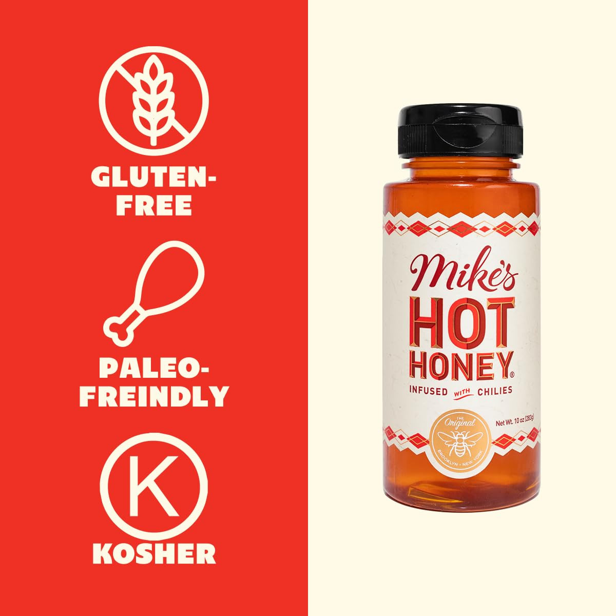 Mike's Hot Honey, America's #1 Brand of Hot Honey, Spicy Honey Infused with Chili Peppers, Certif... | Amazon (US)