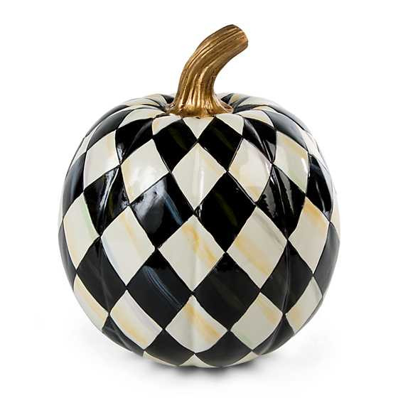 Courtly Harlequin Pumpkin - Small | MacKenzie-Childs