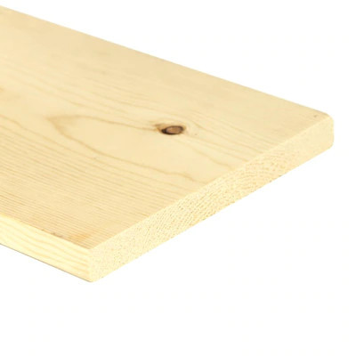 ReliaBilt  1-in x 8-in x 10-ft Square Edge Unfinished Whitewood Board | Lowe's