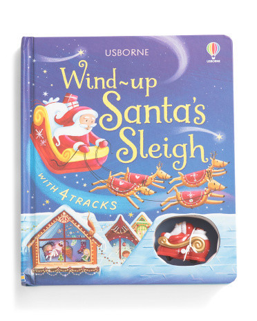 Wind Up Santas Sleigh Activity Book | TJ Maxx