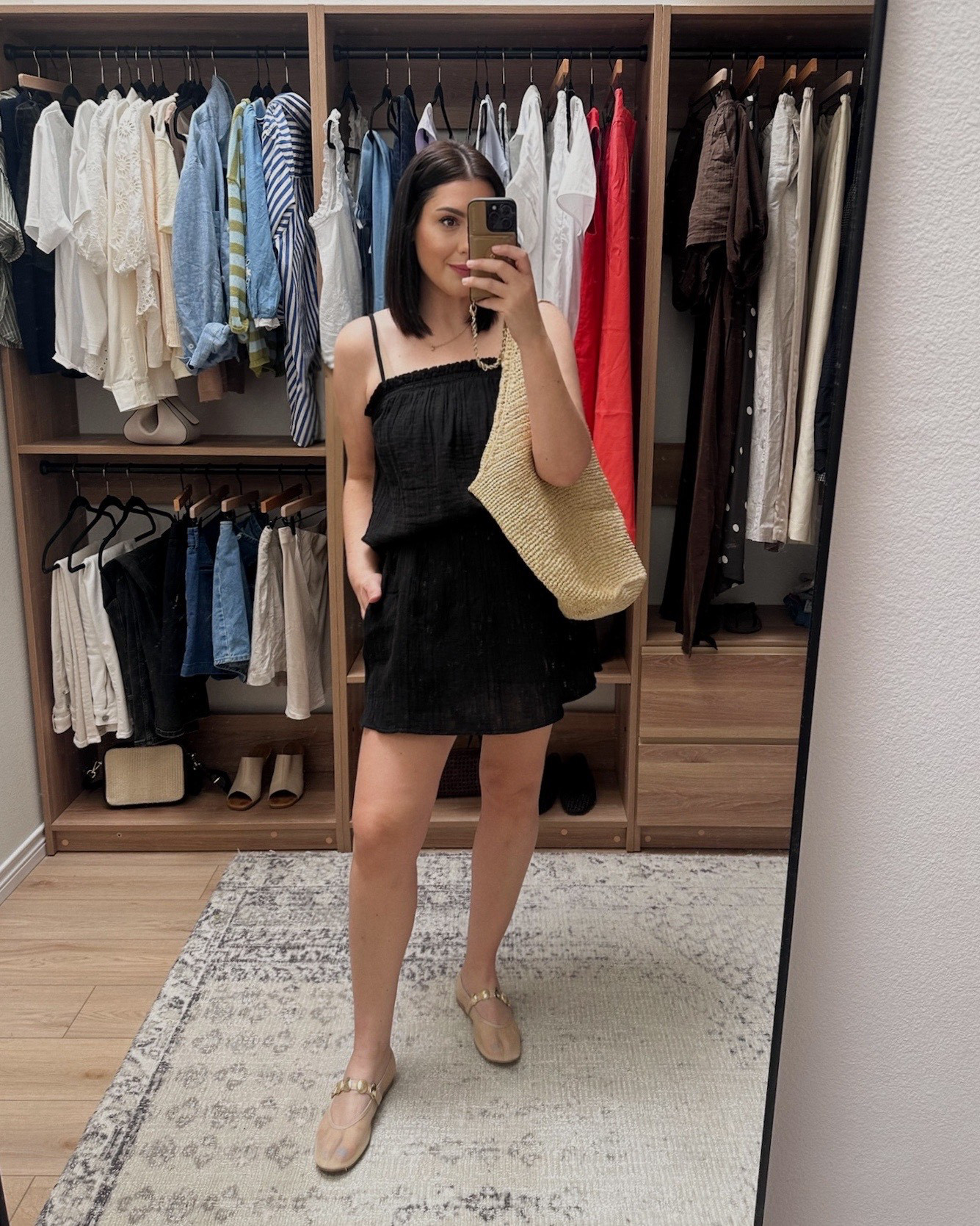 Just an easy peasy look for summer! Both pieces under $25 @oldnavy! 

I'm in the large of both for a loose fit.  

 