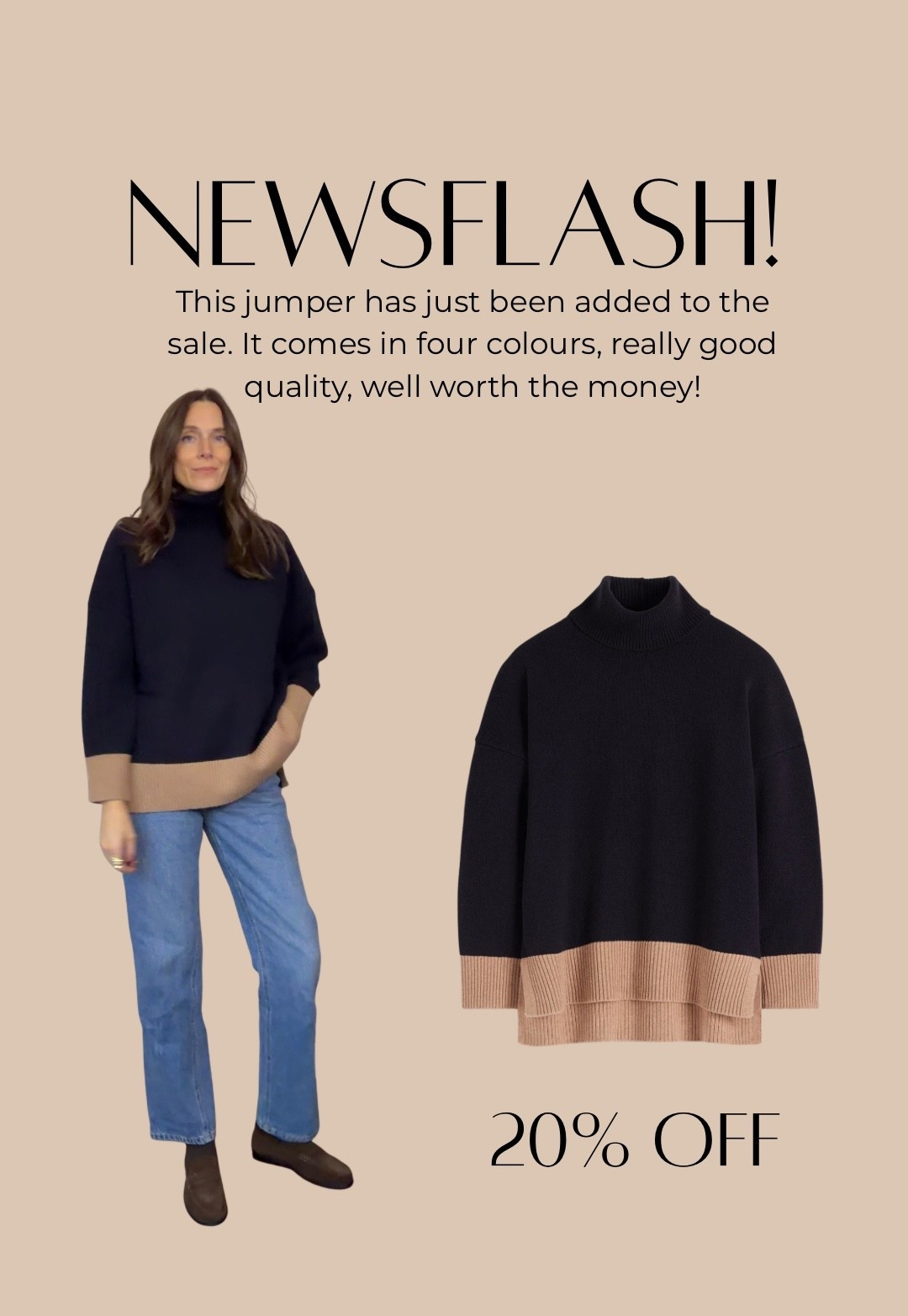 Boden Black Friday sale. Good quality knitwear, navy blue jumper, navy roll neck sweater. 

#LTKstyletip

#LTKSaleAlert #LTKWorkwear #LTKCyberWeek