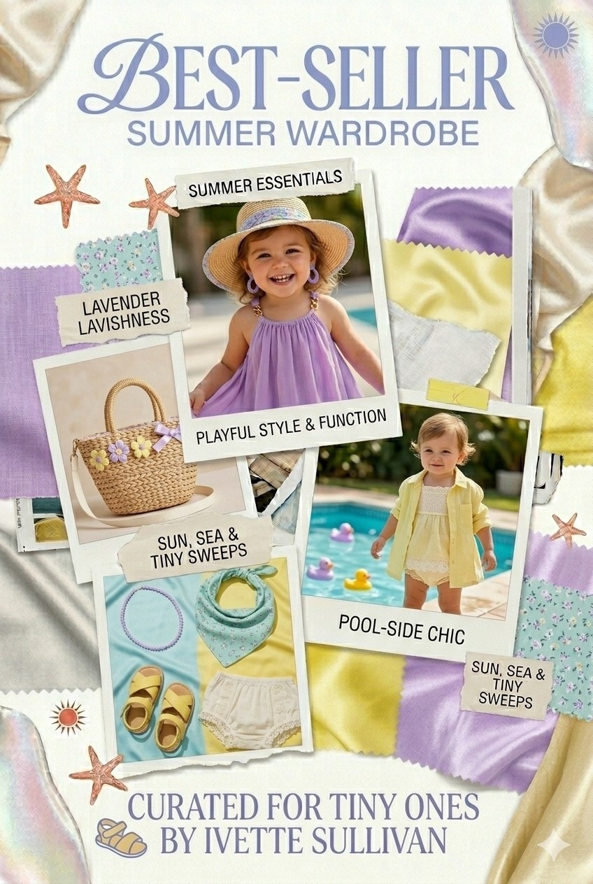 The Affordable "Old Money" Summer Edit for Baby Girls 🎀

I’ve curated this Summer Wardrobe for the little ones, focusing on that classic 'Old Money' aesthetic—think soft linens, delicate lavender hues, and vintage-inspired silhouettes—all at an accessible price point.
From pool-side chic in buttery yellows to lavender lavishness for sunset strolls, these pieces are designed for both play and elegance. 🍦✨ High-end storytelling for your baby’s summer adventures.
Shop the exact looks on my LTK! 🛍️  #LTKbaby #LTKkids #AffordableLuxury #OldMoneyStyle #BabyGirlOOTD #SummerEssentials #ClassicBabyStyle #IvetteSullivanCurated #ToddlerFashion #MiniStyle 

#LTKMothersDay #LTKootd #LTKBaby