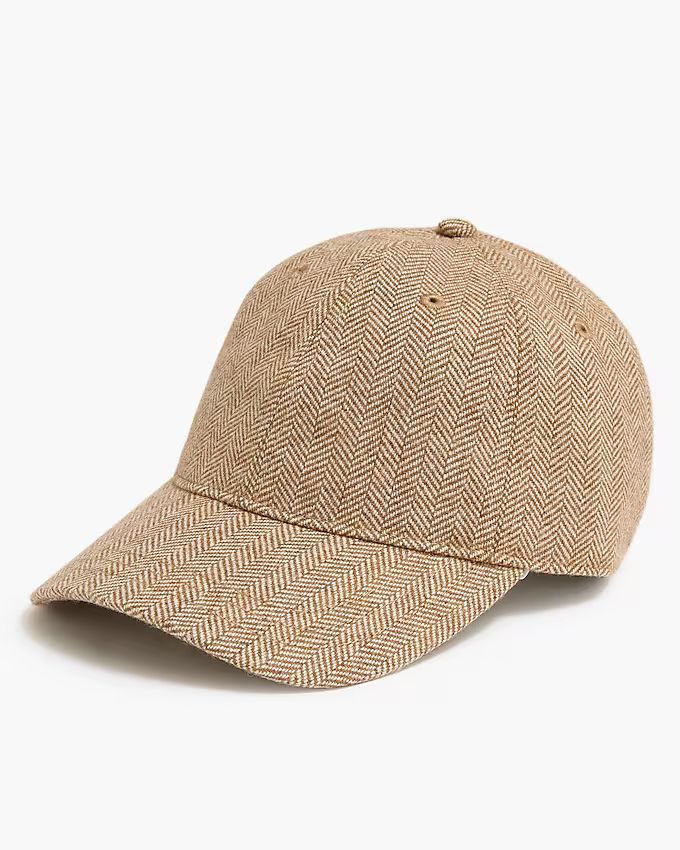 Herringbone baseball hat | J.Crew Factory
