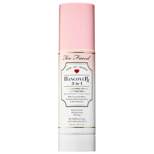 Hangover 3-in-1 Replenishing Primer & Setting Spray - Too Faced | Sephora | Sephora (US)