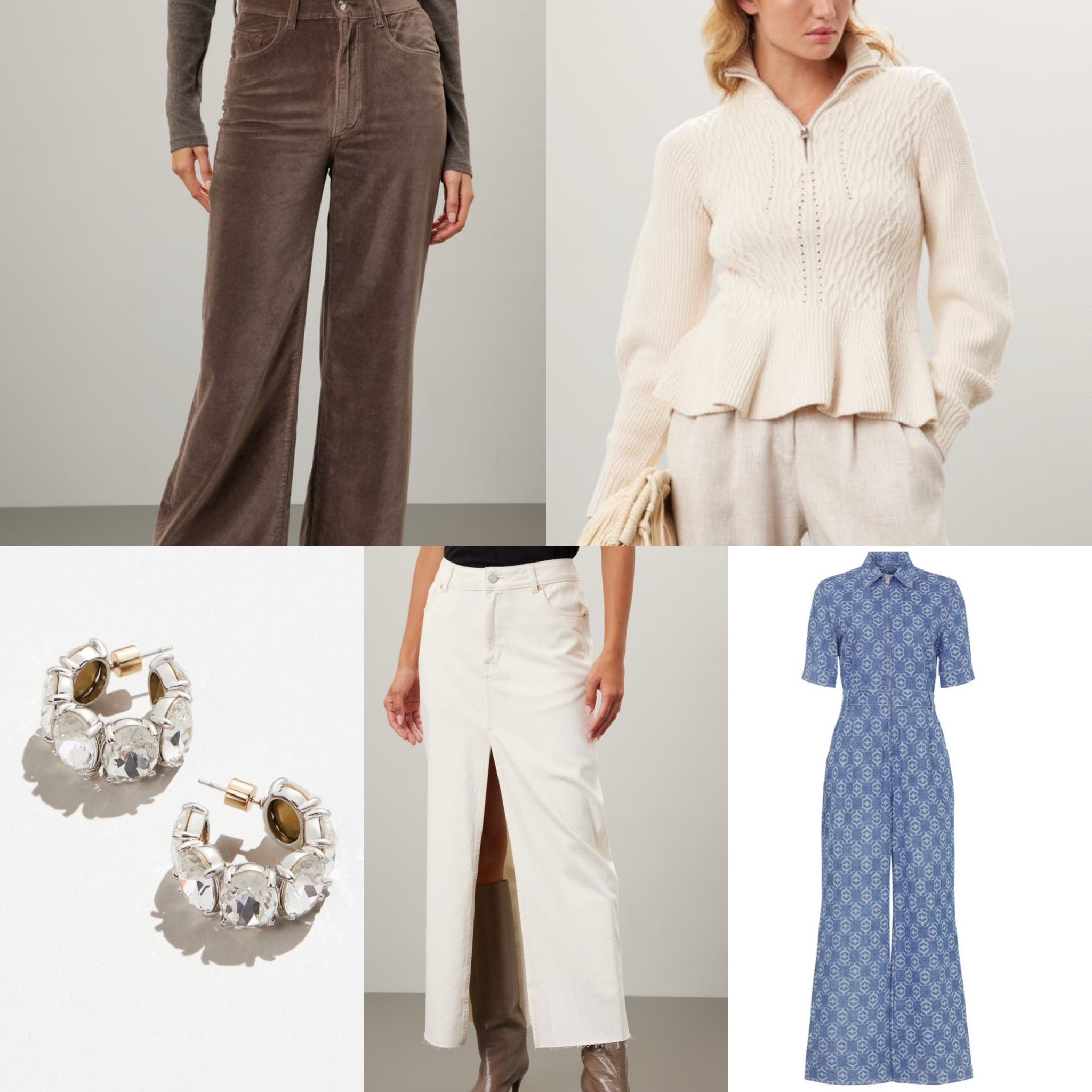 rent the runway shipment (1/2) this month!

rent the runway
spring fashion
winter fashion
fall fashion
hoop earrings
silver earrings
white jean skirt
white denim skirt
denim jumpsuit
brown pants
fun sweater
neutral clothing

#LTKfindsunder50 #LTKfindsunder100 #LTKSeasonal