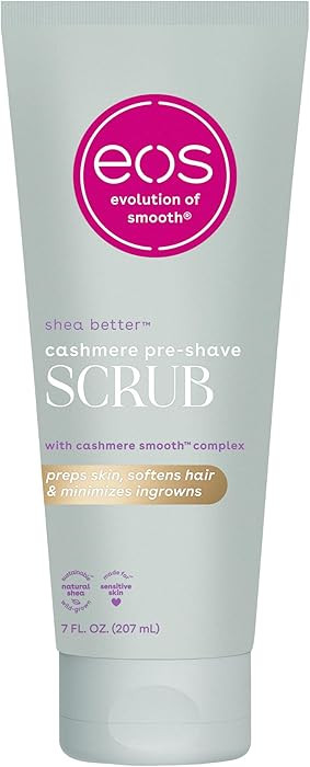 eos Cashmere Skin Collection Pre-Shave Scrub- Vanilla Cashmere, Exfoliating Body Scrub, Vanilla B... | Amazon (US)