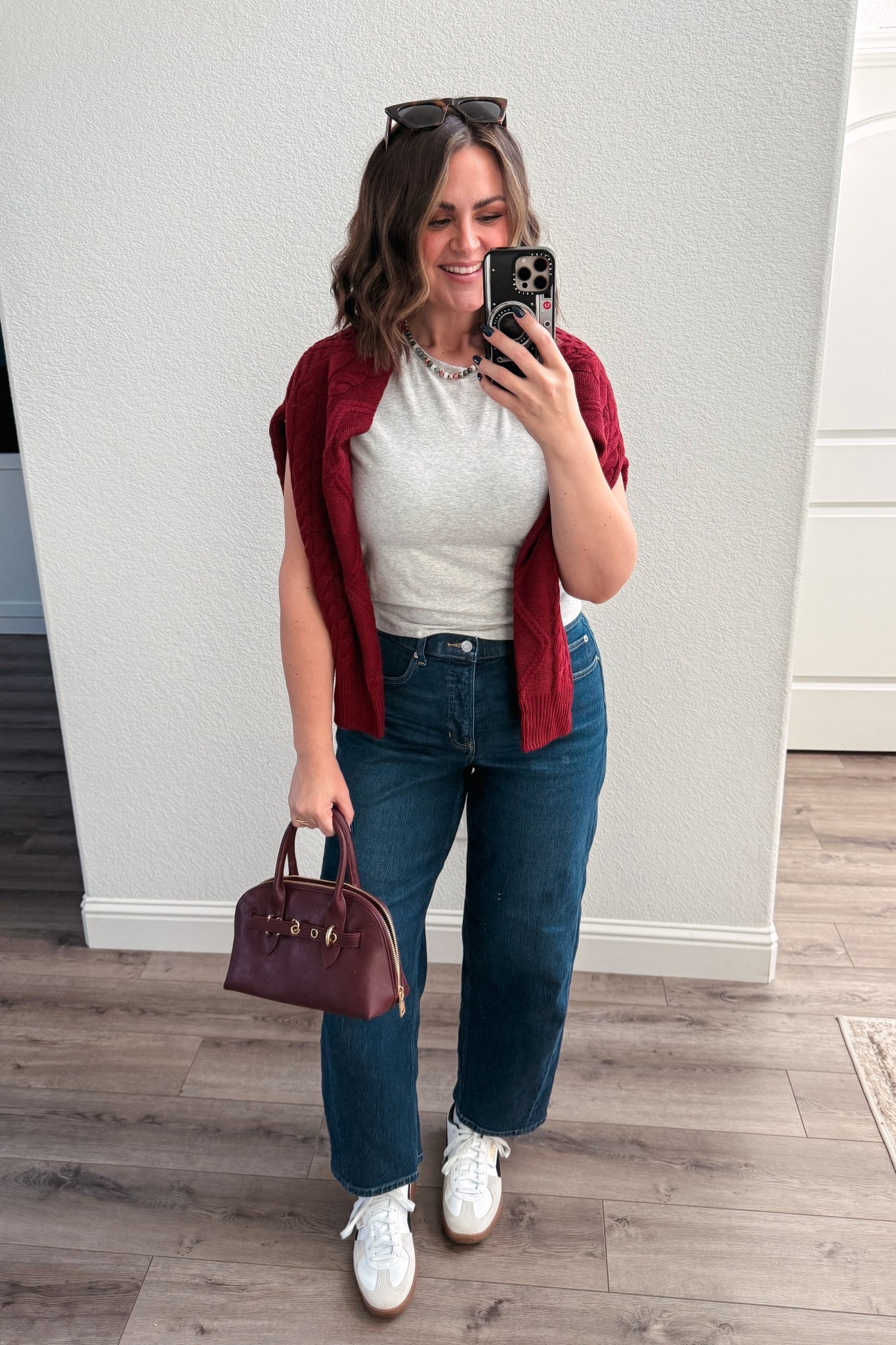 Lunch date outfit 🥰 casual weekend style

Shirt, large
Sweater, large
Jeans, large (code COURTNEYHXSPANX)
Sneakers, 10 (true size)

Size 12, midsize, barrel jeans, curvy denim, shapewear, mom style, casual outfit, what to wear to brunch 

#LTKOver40 #LTKStyleTip #LTKMidsize
