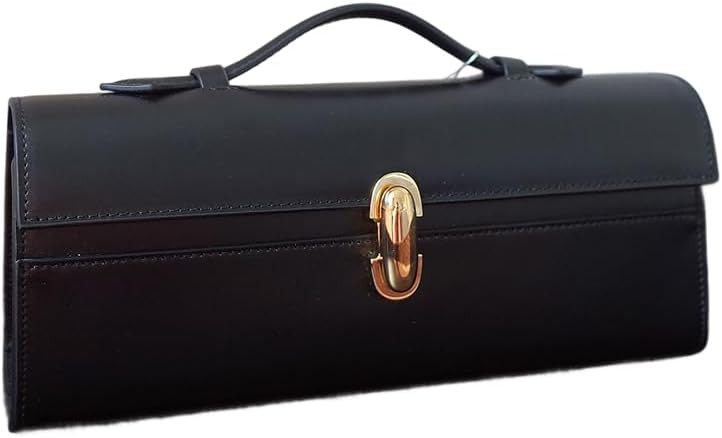 Genuine Leather HandBags for Women Clutch Purses for Women Designer Handbags Leather Clutch Purse... | Amazon (US)