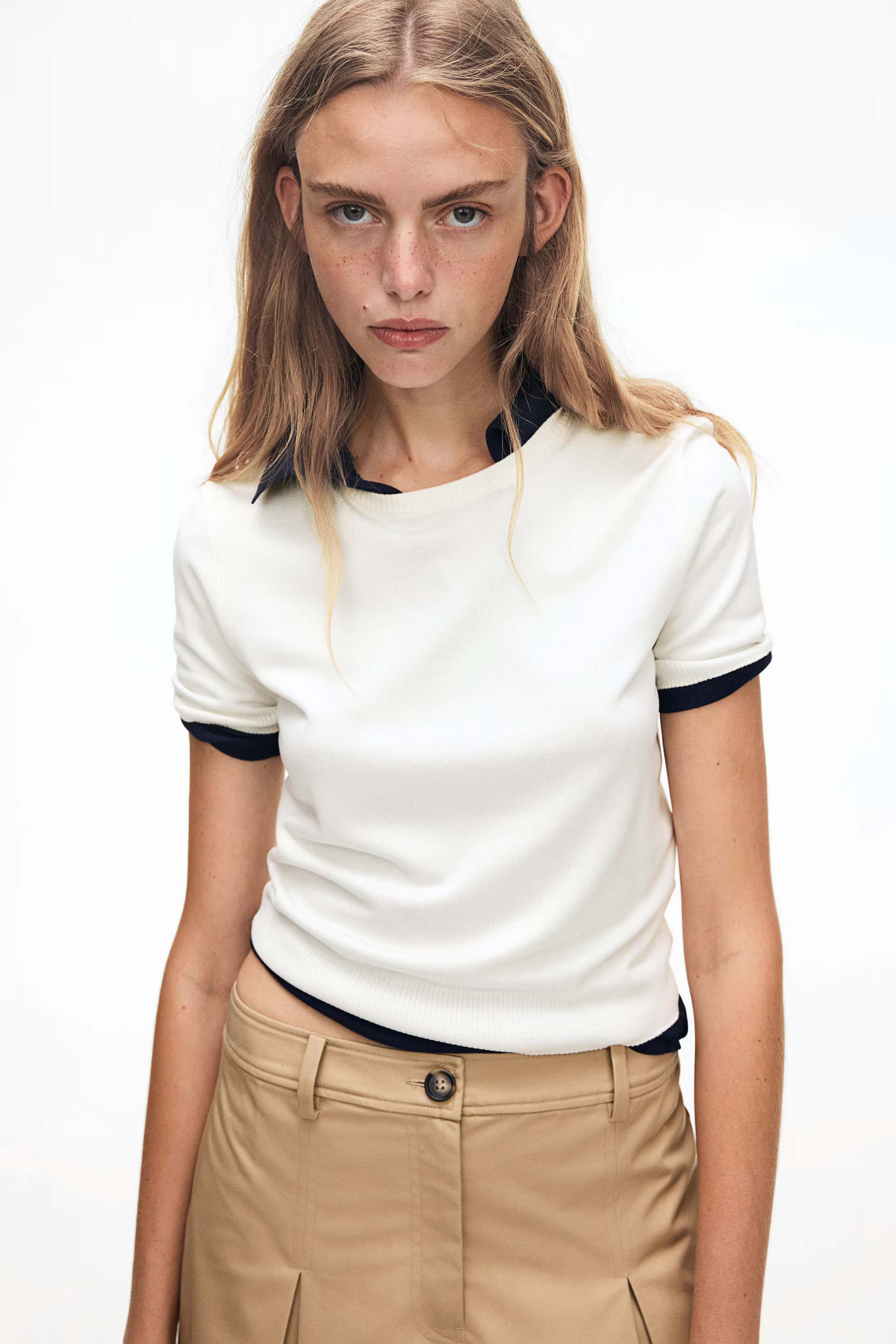 Fine-Knit T-Shirt | H&M (US + CA)