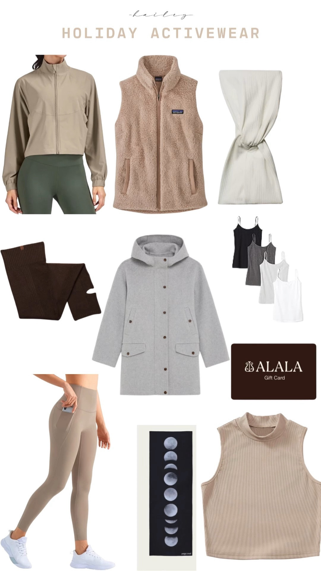 Holiday Gift Guide 2023: Athletic wear!
🚴‍♀️ Discover the perfect gifts for her this holiday season, tailored for the gym enthusiast in your life – just like me! 

Elevate her fitness style with my curated picks that seamlessly blend fashion and function. 

Smart shopping choices for a chic and active lifestyle. 💪🛍️

#LTKfitness #LTKVideo #LTKGiftGuide