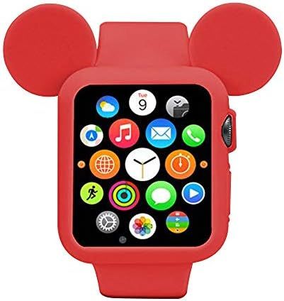 Navor Soft Silicone Protective Case with Cartoon Mouse Ears Compatible for Apple Watch 42mm Serie... | Amazon (US)