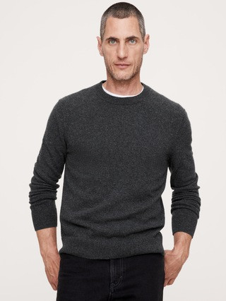 Alta Cashmere Crew-Neck Sweater | Banana Republic (US)