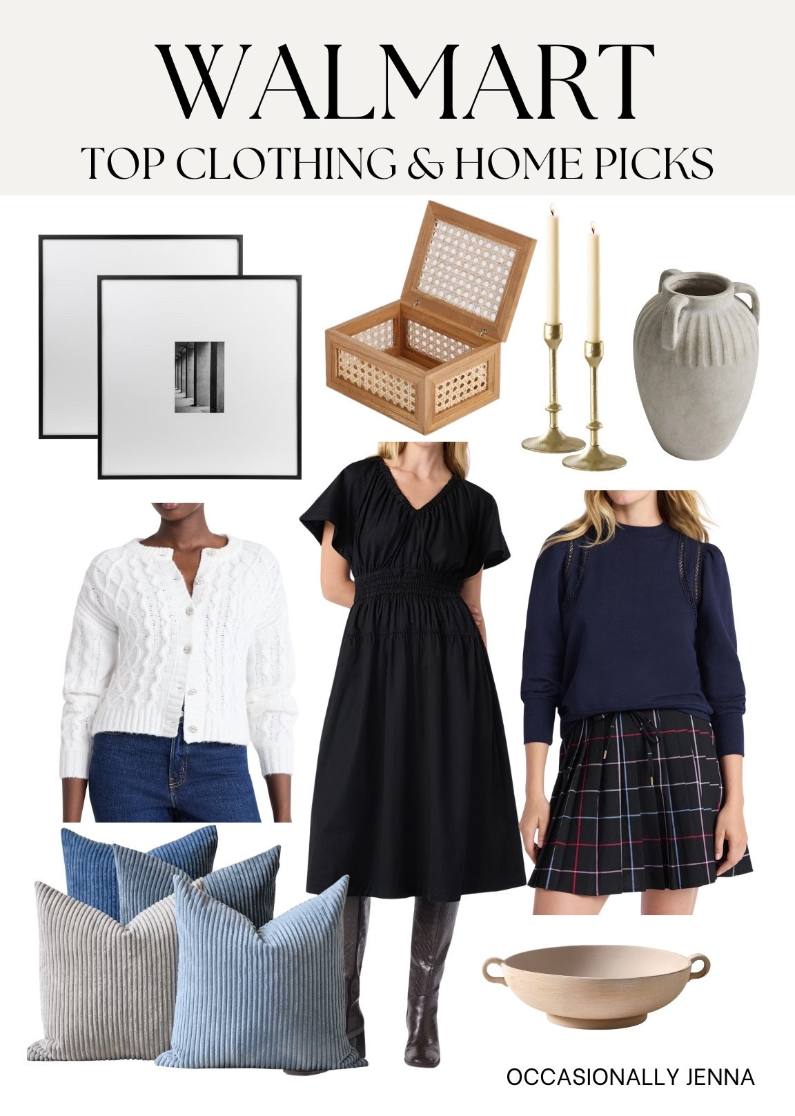 Rounded up a few of my favorite clothing and home picks at Walmart! 

#LTKootd #LTKHome