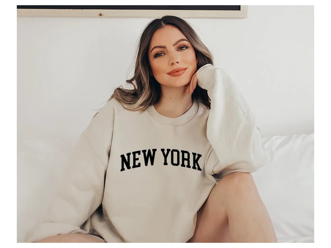 New York Sweatshirt Hoodie Shirt New York T-shirt New York - Etsy | Etsy (US)