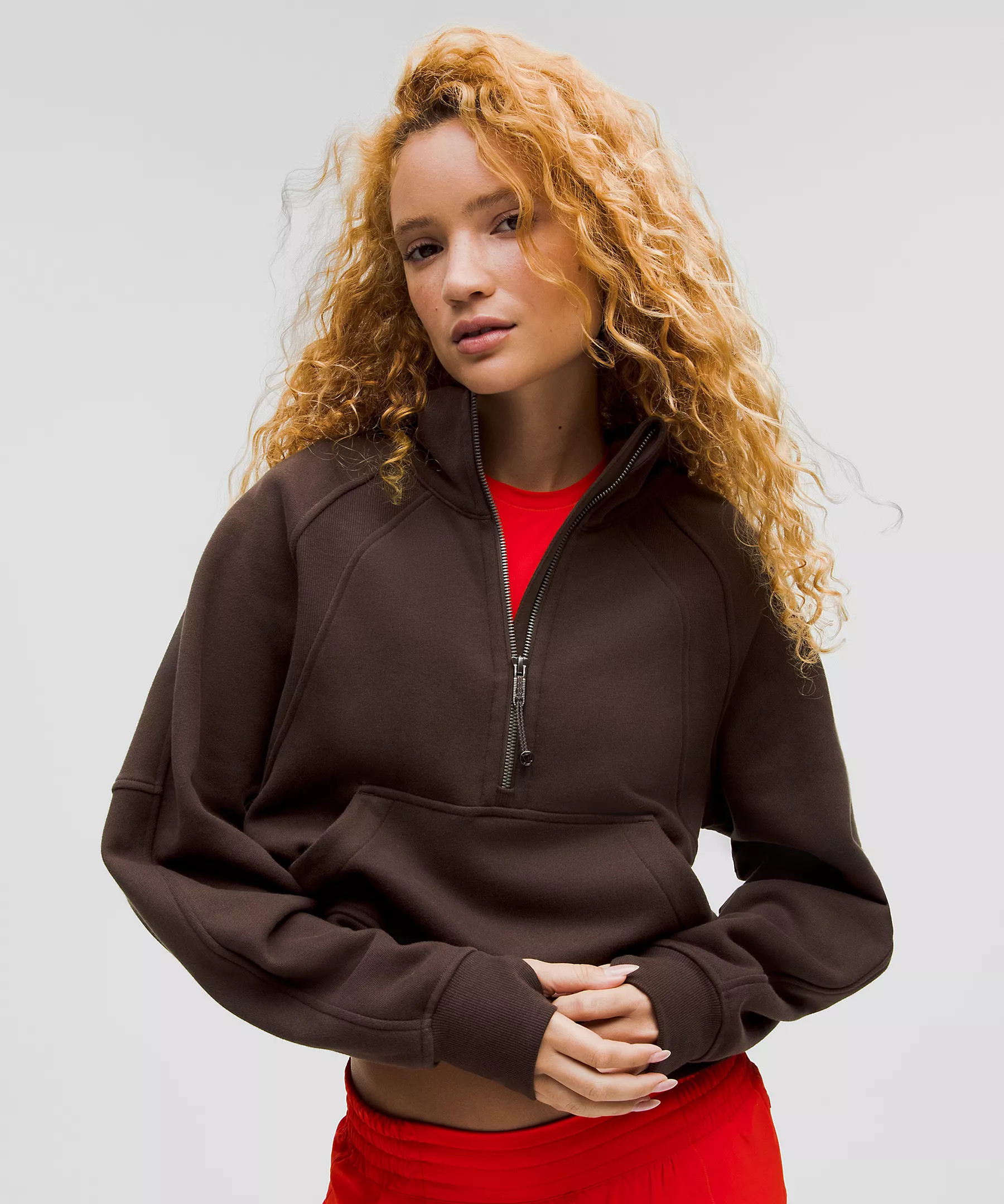Scuba Oversized Half-Zip Hoodie | Women's Hoodies & Sweatshirts | lululemon | Lululemon (US)