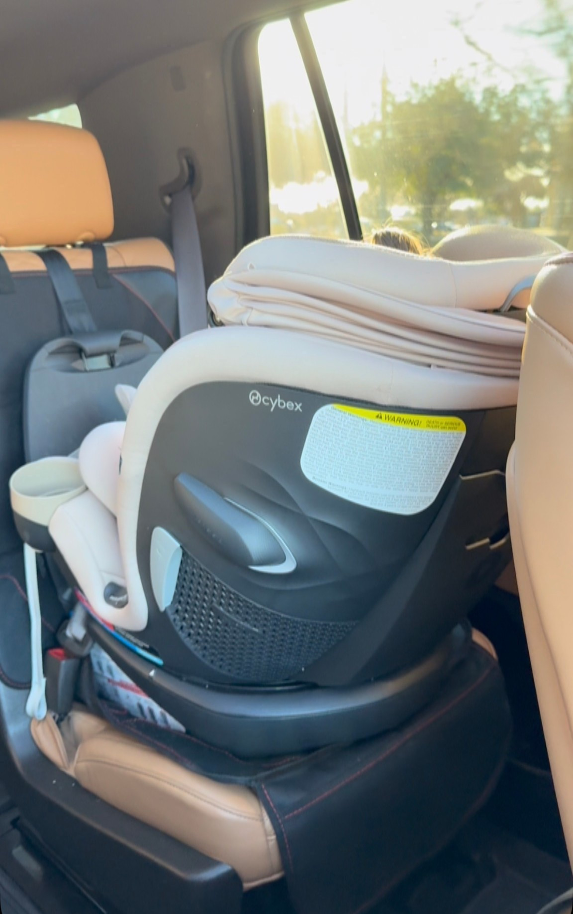 Our rotating car seats + seat protectors (perfect especially for leather seats!) 💺🚘🔗 

#LTKdayinmylife #LTKKids #LTKmomlife