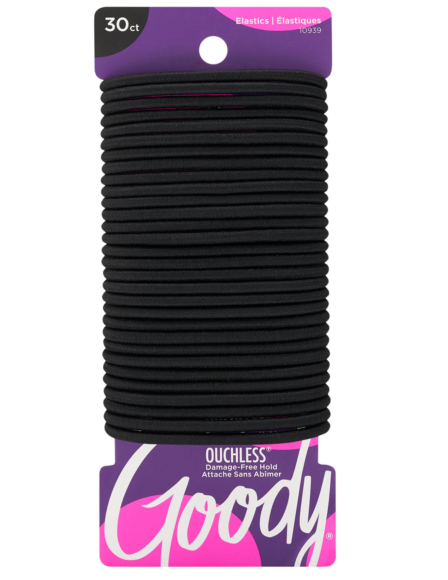 Goody Ouchless Hair Elastics - No Pull, No Breakage, Tangle-Free Hold for Thick, Curly, Coily & T... | Amazon (US)