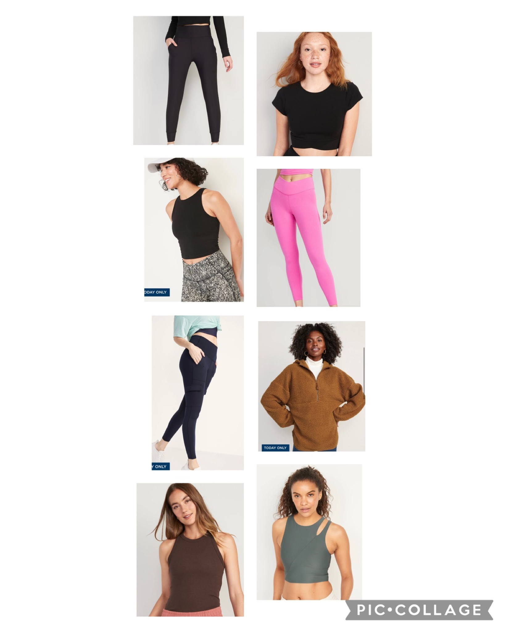 All Activewear 50% off today! #oldnavy #activewear #leggings #croptop 

#LTKfit #LTKGiftGuide #LTKsalealert